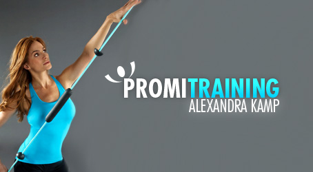 Promi-Training | Alexandra Kamp
